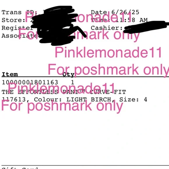 EUC aritzia effortless pant crepette CURVE FIT size 4 light birch - Picture 14 of 15